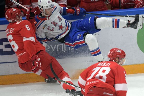 Хоккей. КХЛ. Матч "Спартак" - СКА