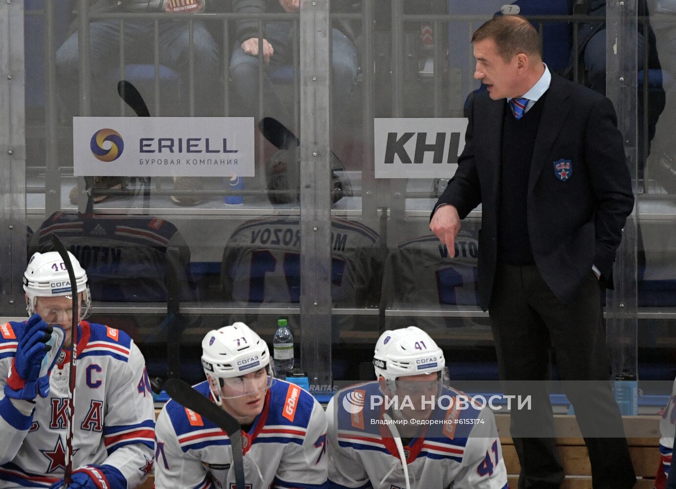 Хоккей. КХЛ. Матч "Спартак" - СКА