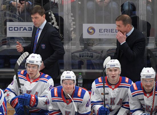 Хоккей. КХЛ. Матч "Спартак" - СКА