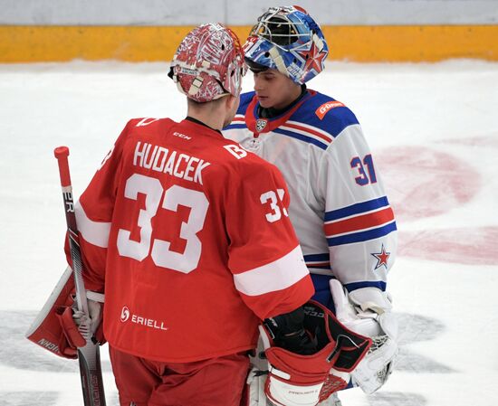 Хоккей. КХЛ. Матч "Спартак" - СКА