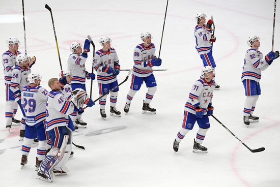 Хоккей. КХЛ. Матч "Спартак" - СКА