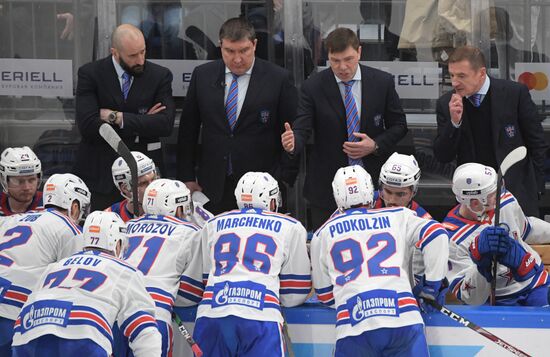 Хоккей. КХЛ. Матч "Спартак" - СКА