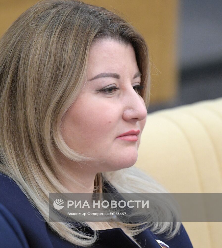 Пленарное заседание Госдумы РФ