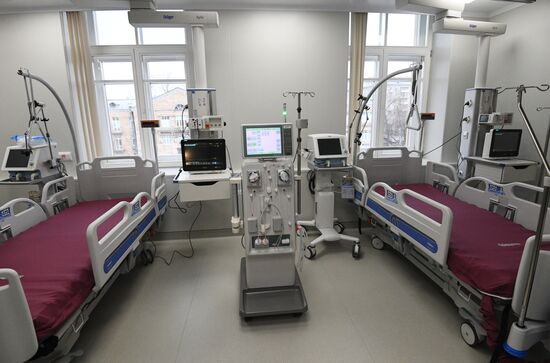 Новый корпус Боткинской больницы в Москве