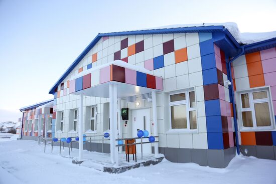 Открытие детского сада в Полярном