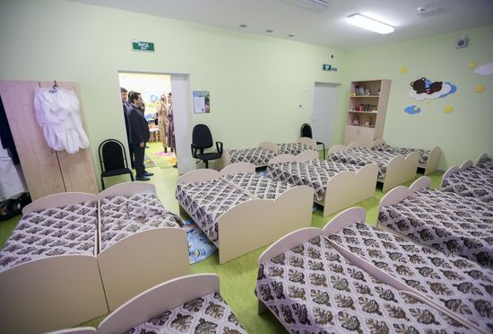 Открытие детского сада в Полярном