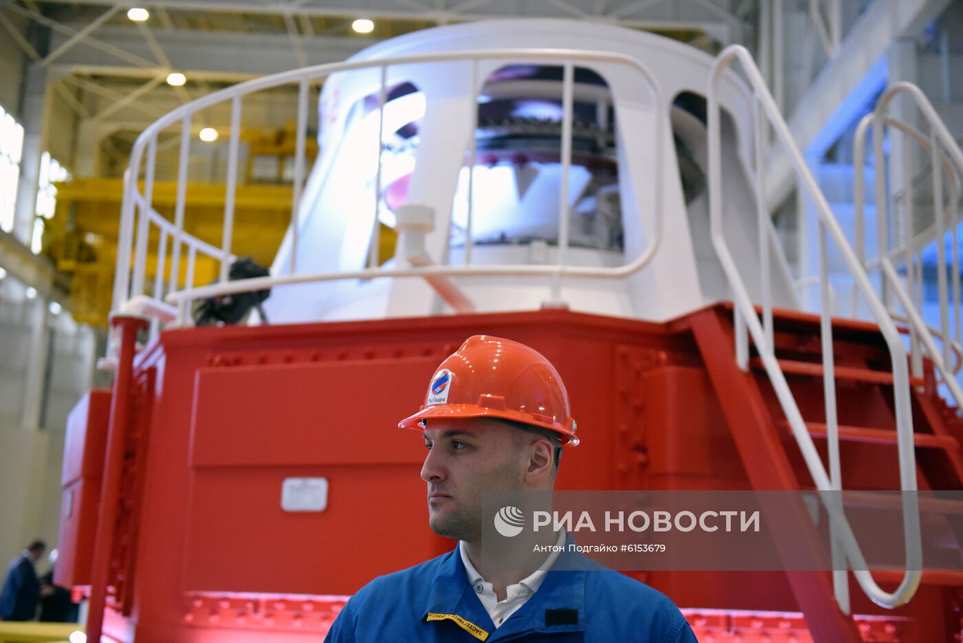 Открытие Зарамагской ГЭС в Северной Осетии