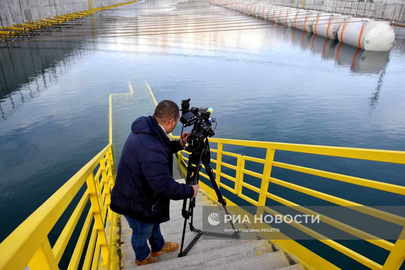 Открытие Зарамагской ГЭС в Северной Осетии
