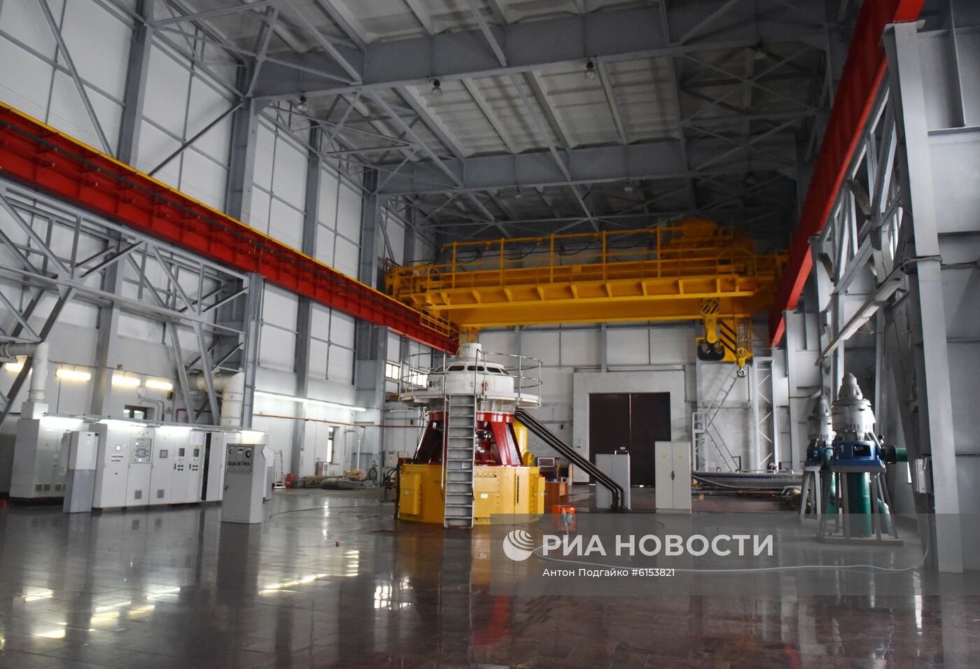 Открытие Зарамагской ГЭС в Северной Осетии