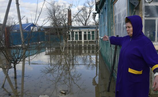 В Горячем Ключе из-за подтопления введен режим ЧС