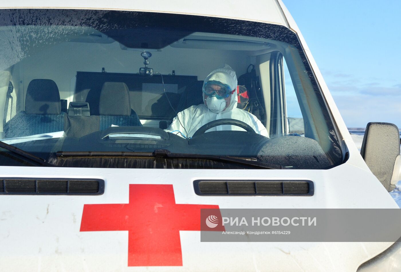 Учения по проведению медицинской эвакуации пациентов с симптомами коронавируса