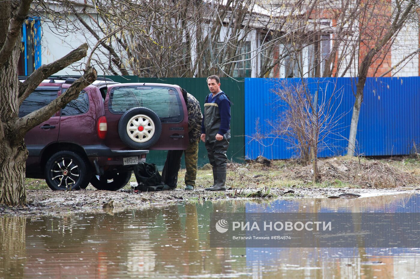 В Горячем Ключе из-за подтопления введен режим ЧС