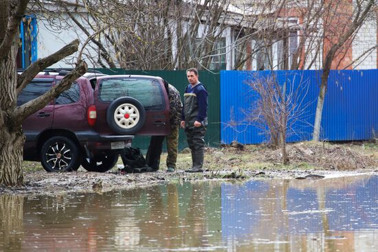 В Горячем Ключе из-за подтопления введен режим ЧС
