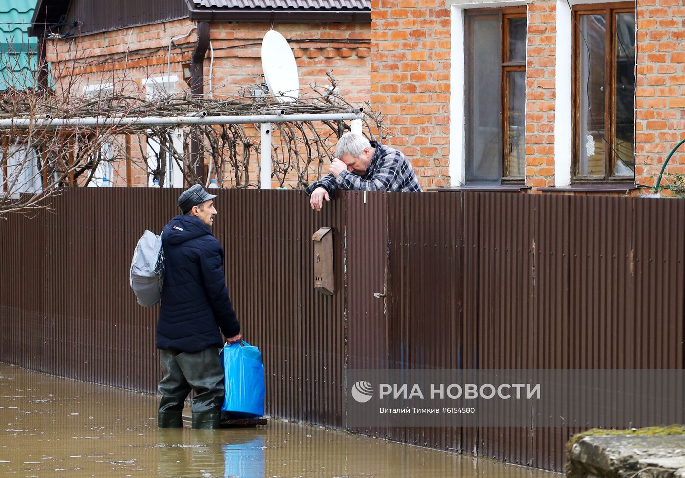 В Горячем Ключе из-за подтопления введен режим ЧС