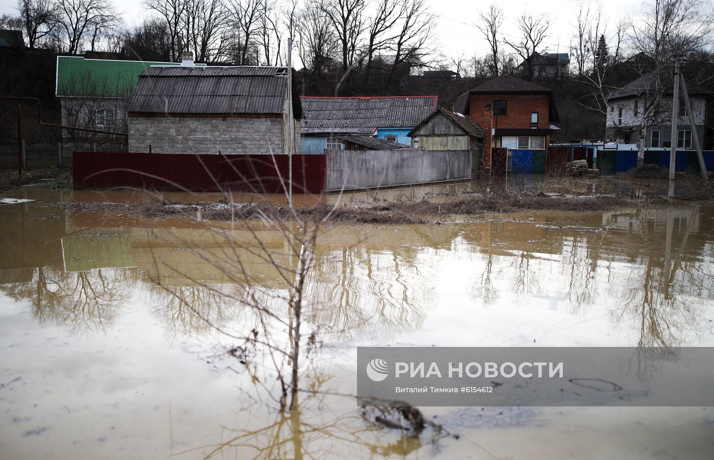 В Горячем Ключе из-за подтопления введен режим ЧС