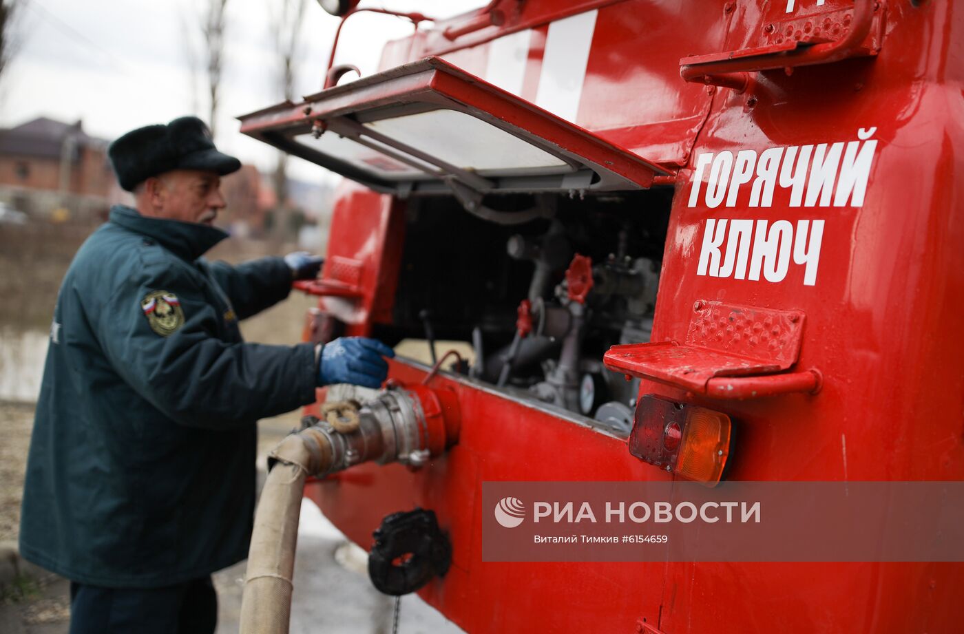 В Горячем Ключе из-за подтопления введен режим ЧС