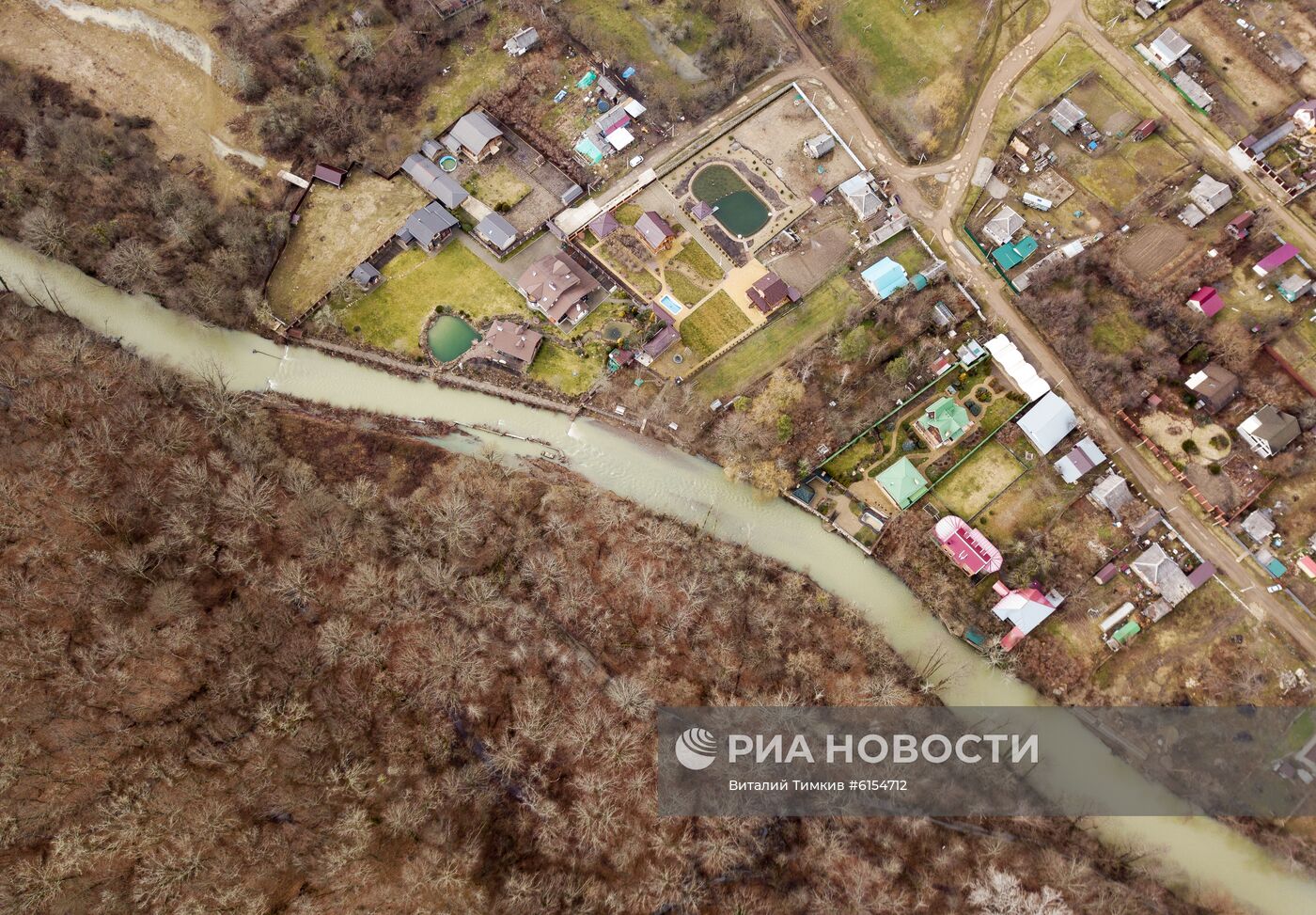 В Горячем Ключе из-за подтопления введен режим ЧС