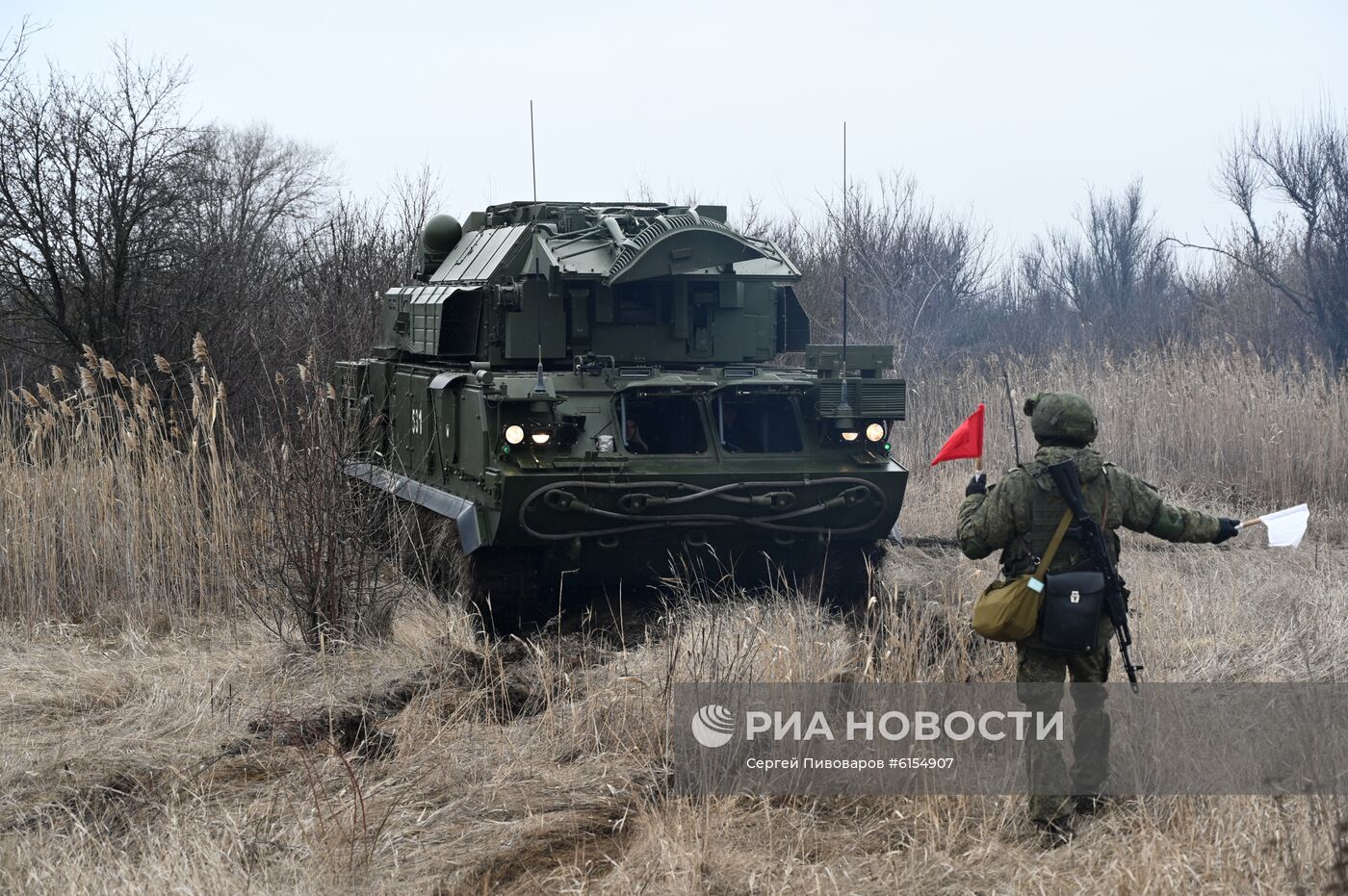 Тактические учения ЮВО в Ростовской области