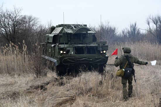 Тактические учения ЮВО в Ростовской области