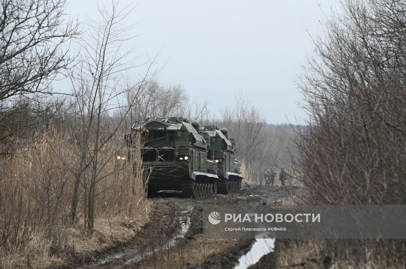 Тактические учения ЮВО в Ростовской области