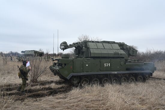 Тактические учения ЮВО в Ростовской области