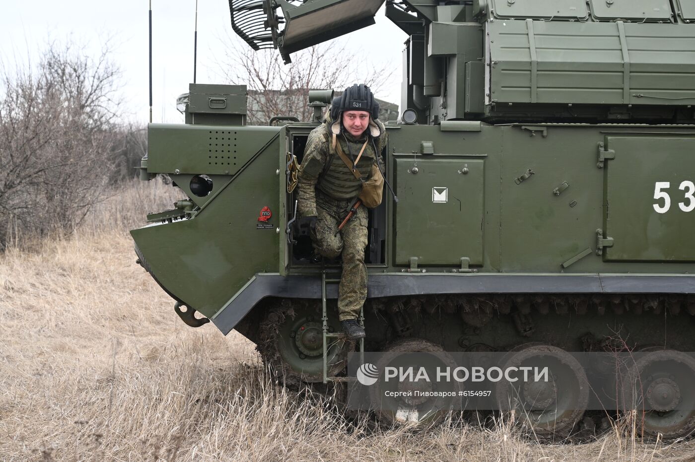 Тактические учения ЮВО в Ростовской области