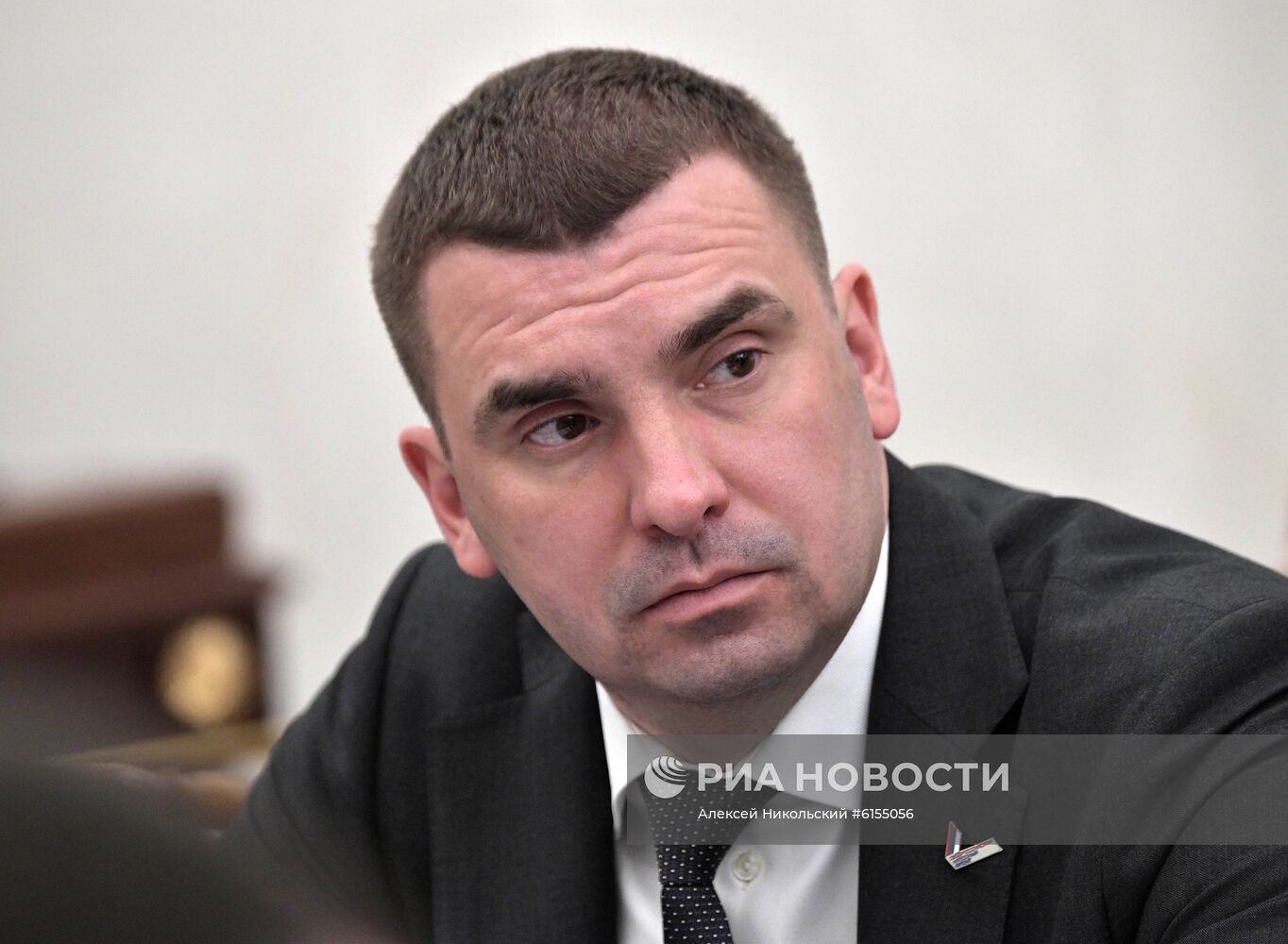 Президент РФ В. Путин провел совещание с членами правительства РФ