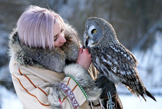 Совы в парке "Роев ручей" 