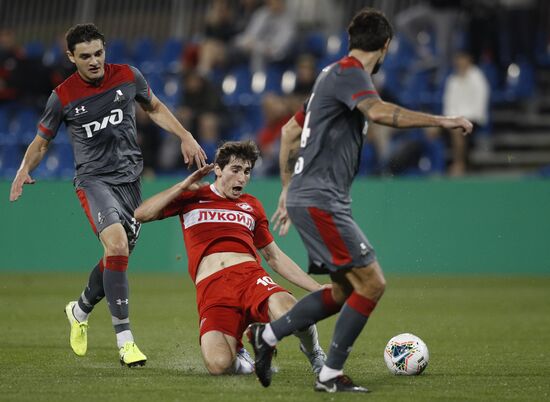 Футбол. Кубок Париматч Премьер. "Спартак" –  "Локомотив"