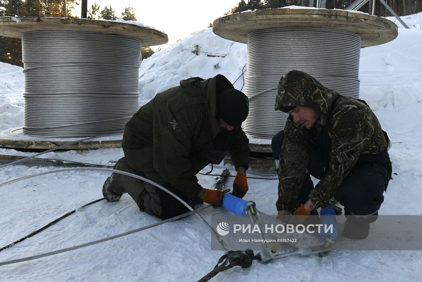 Линии электропередач в Красноярском крае