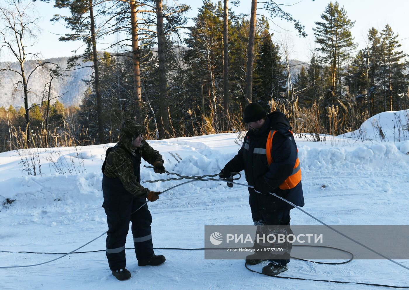 Линии электропередач в Красноярском крае