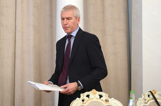 Заседание штаба по подготовке сборных команд РФ к Олимпиаде-2020