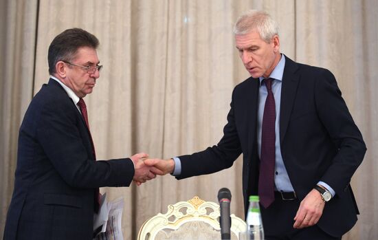 Заседание штаба по подготовке сборных команд РФ к Олимпиаде-2020