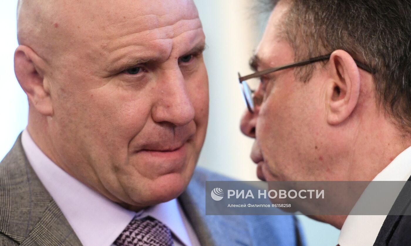 Заседание штаба по подготовке сборных команд РФ к Олимпиаде-2020