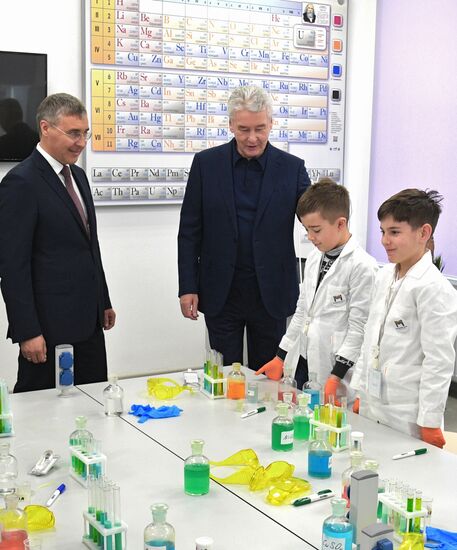 Открытие детского технопарка в Москве