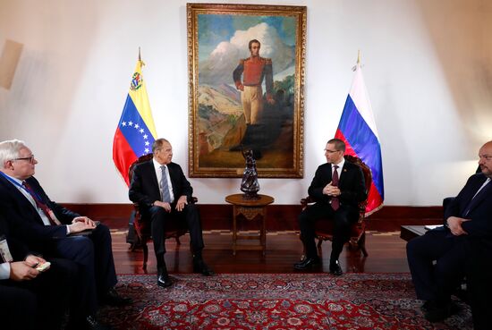Рабочий визит главы МИД РФ С. Лаврова в Венесуэлу 