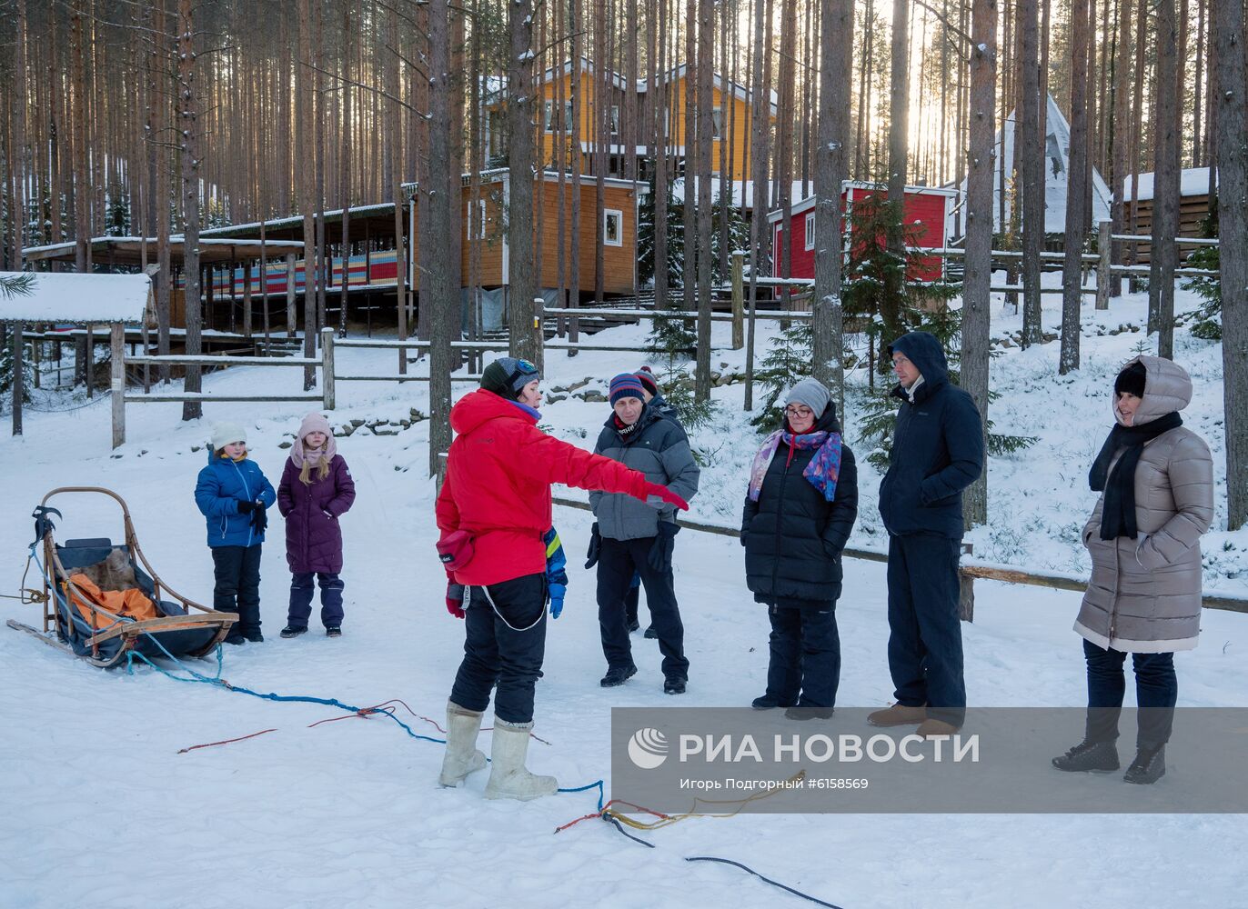 Зимний отдых в Карелии