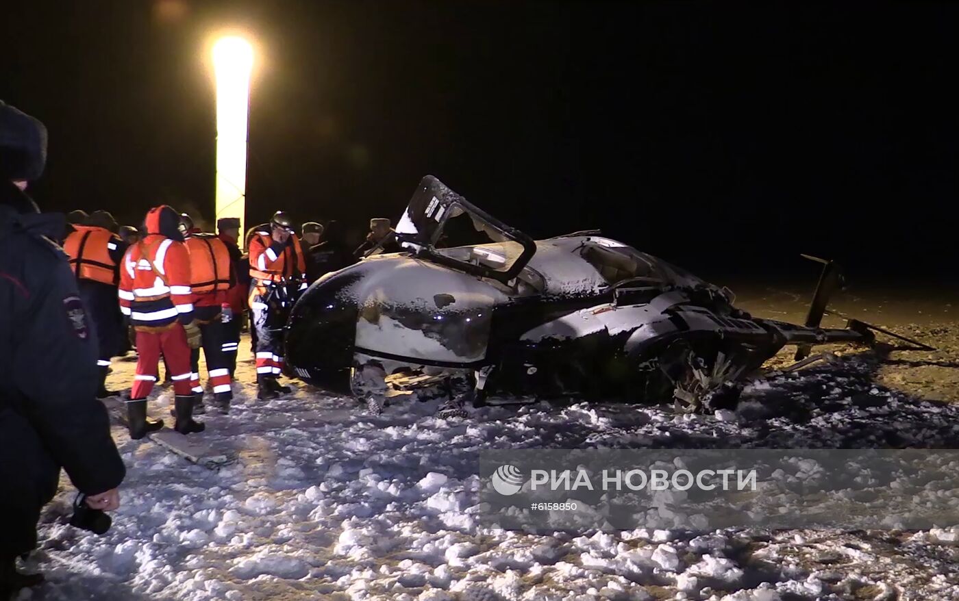 Депутат Госдумы А. Хайруллин погиб в крушение вертолёта в Татарстане