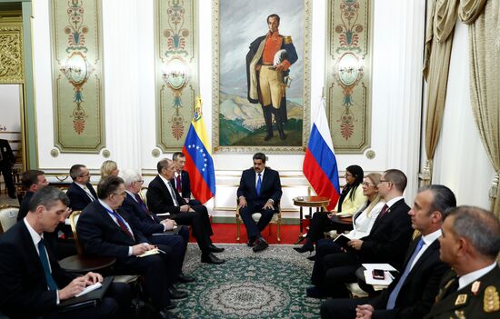 Рабочий визит главы МИД РФ С. Лаврова в Венесуэлу 