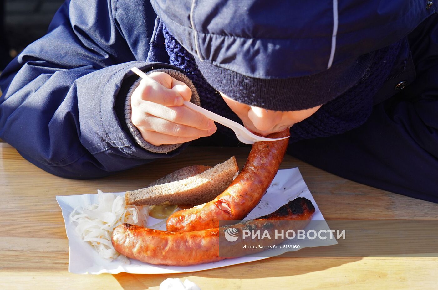  "День длинной колбасы" в Калининграде
