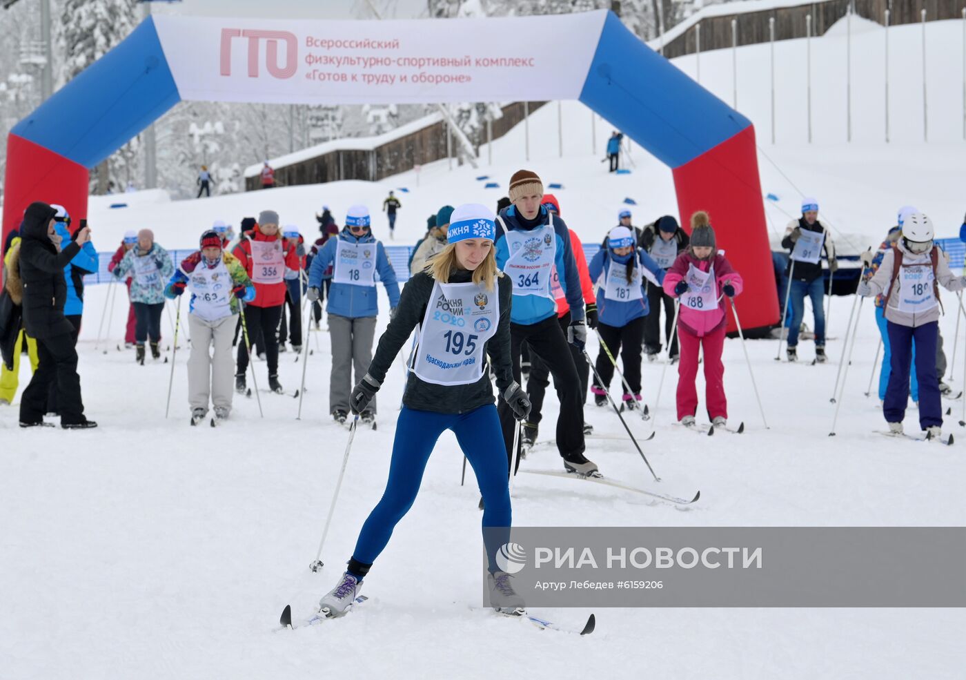 Всероссийская массовая гонка "Лыжня России - 2020"