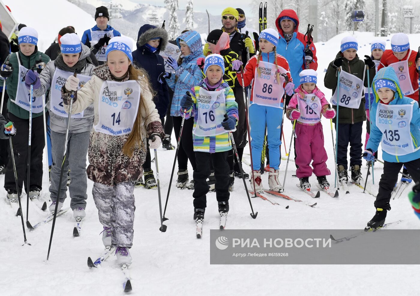 Всероссийская массовая гонка "Лыжня России - 2020"