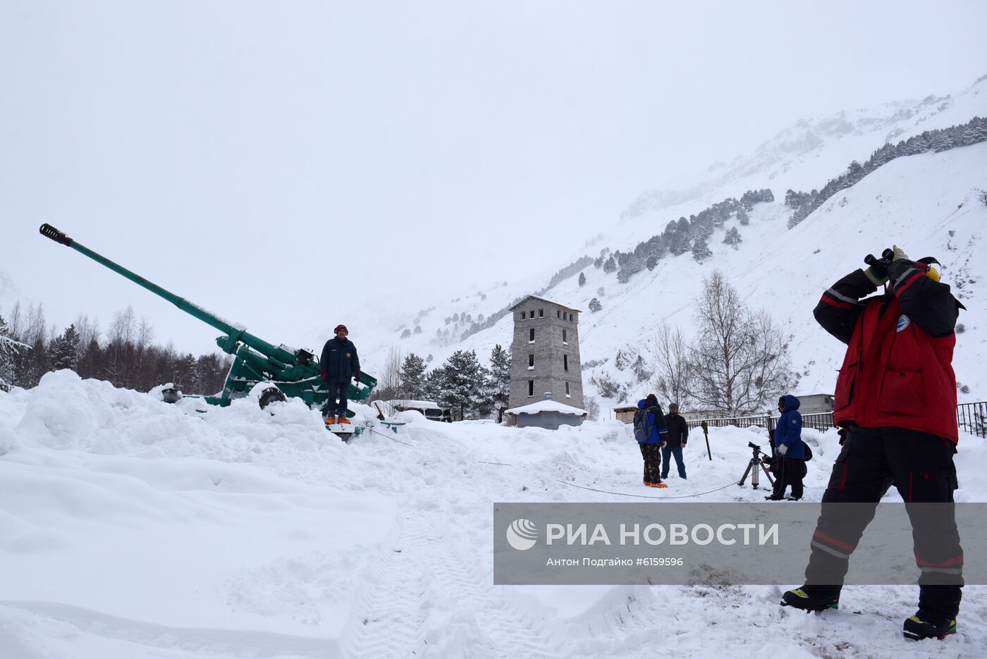 Противолавинная служба в Приэльбрусье