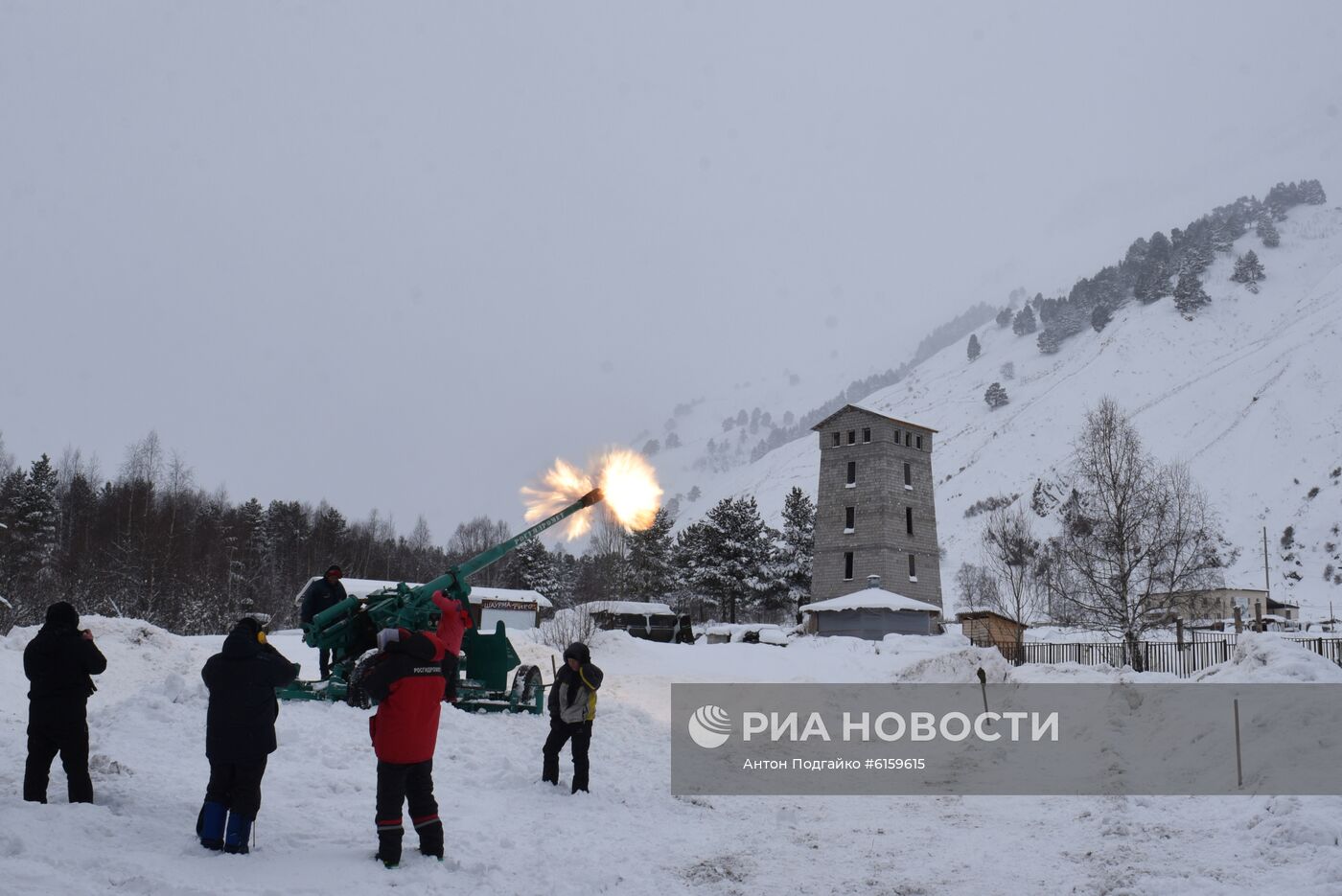 Противолавинная служба в Приэльбрусье