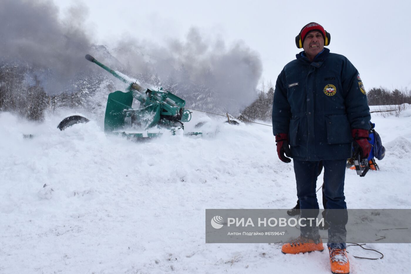 Противолавинная служба в Приэльбрусье