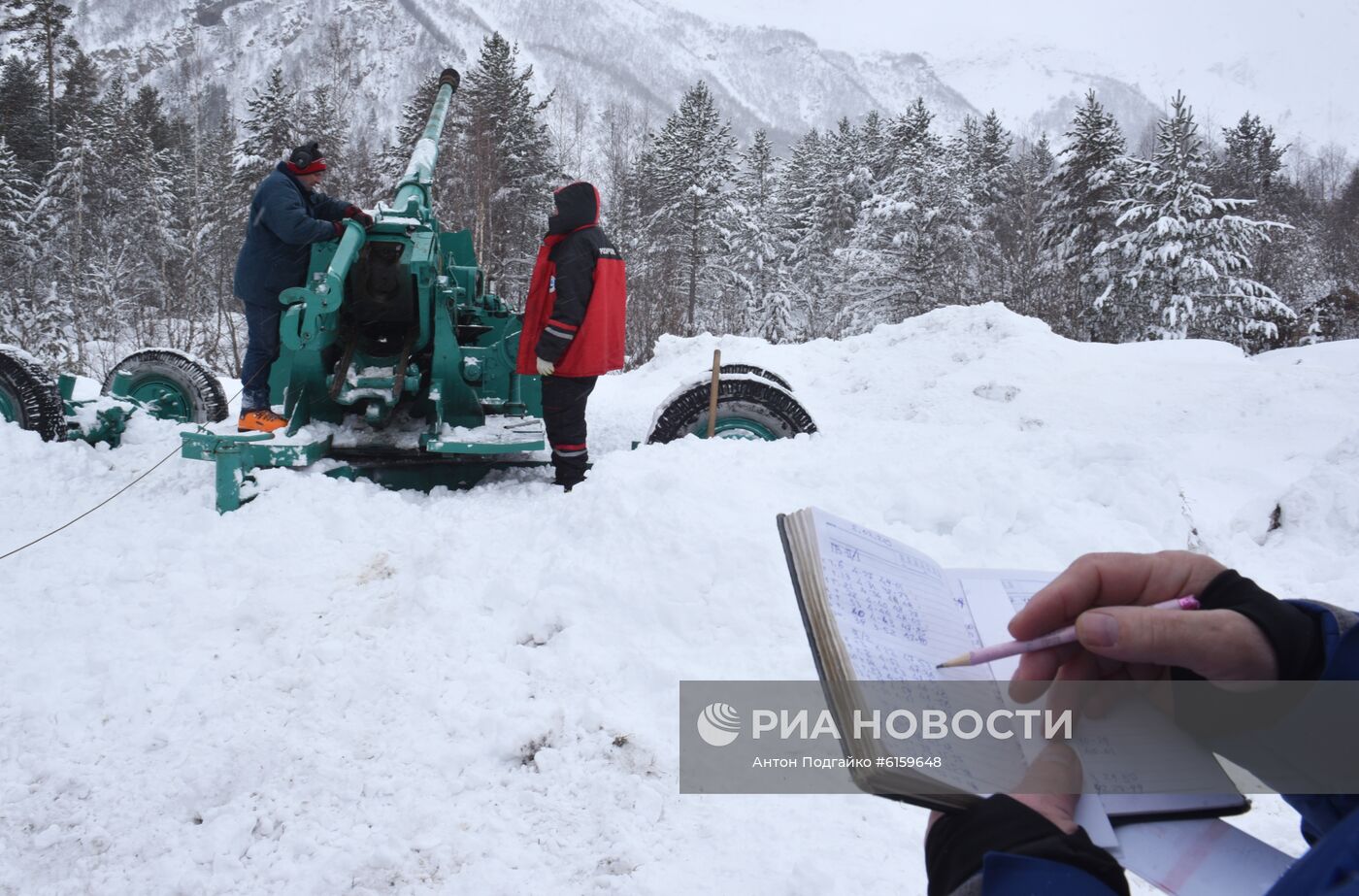 Противолавинная служба в Приэльбрусье