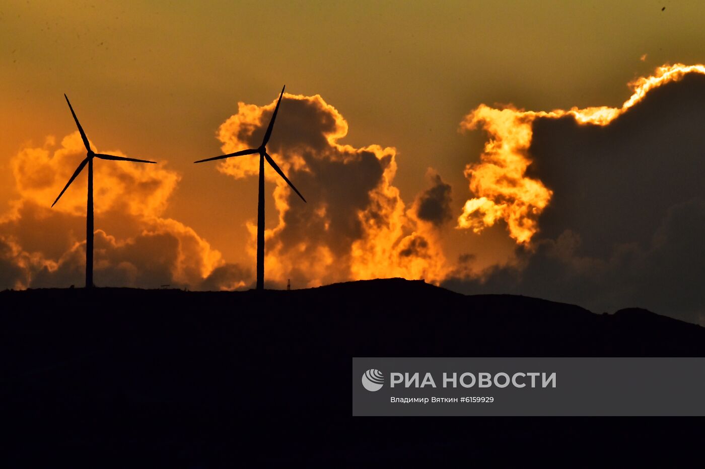 Ветряные мельницы в Ларнаке