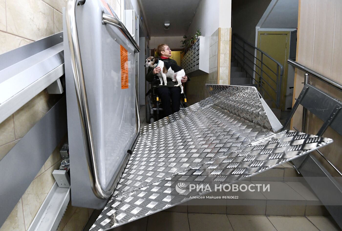 Платформы для маломобильных граждан в жилом доме