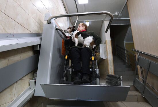 Платформы для маломобильных граждан в жилом доме