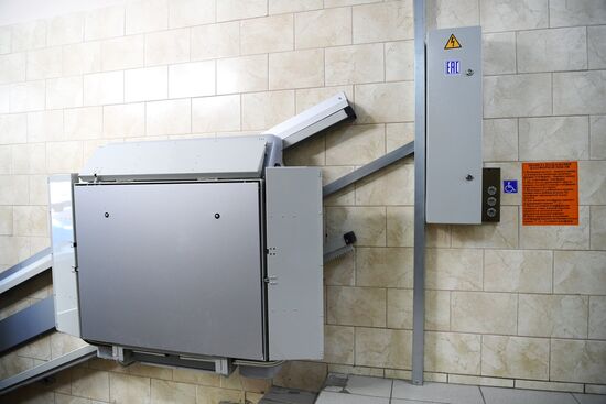 Платформы для маломобильных граждан в жилом доме